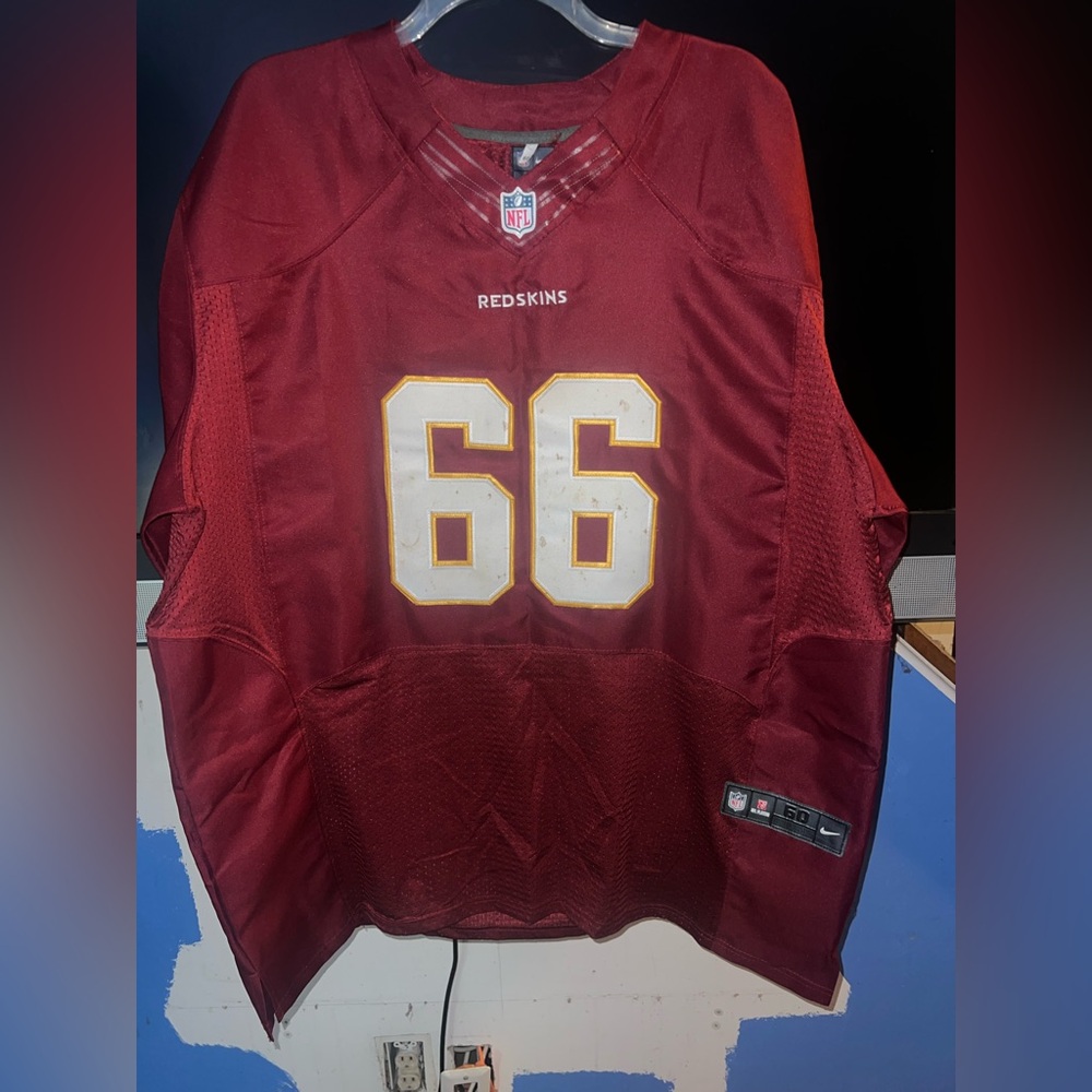 Washington Redskins Nike Retired #66 Joe Jacoby Burgundy Jersey